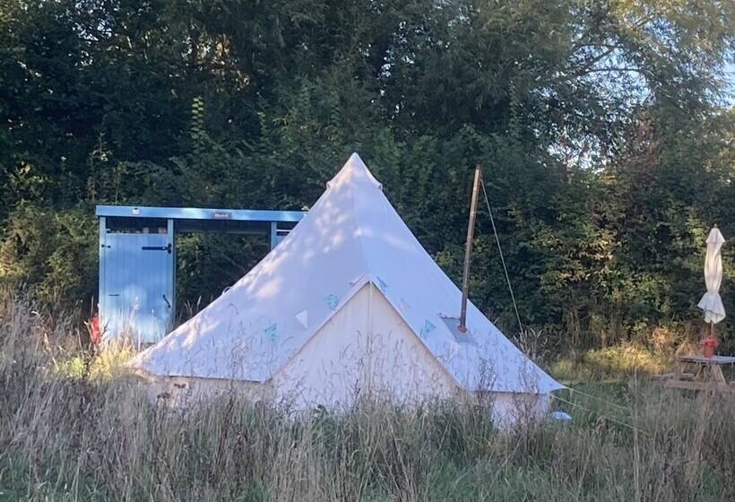 Glamping At The Homestead   Ensuite Bell Tent   Campsite