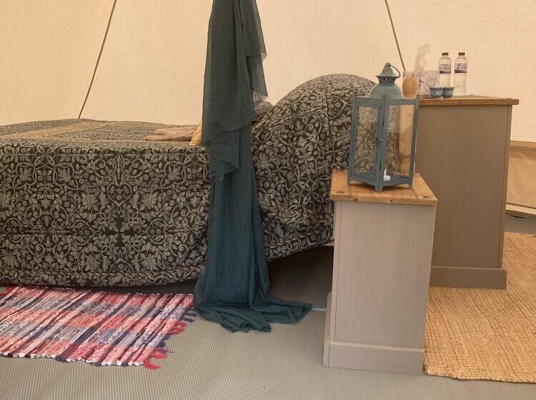 Glamping At The Homestead   Ensuite Bell Tent   Campsite