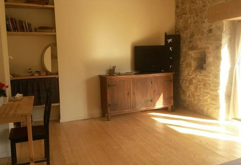 펜션 Chambre Privée En Campagne