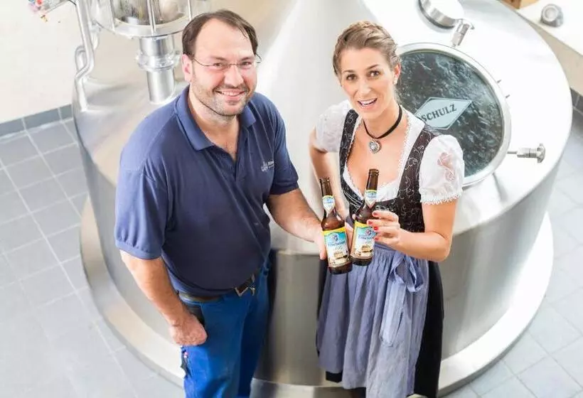 ペンション Brauerei Und Gasthof Frischeisen