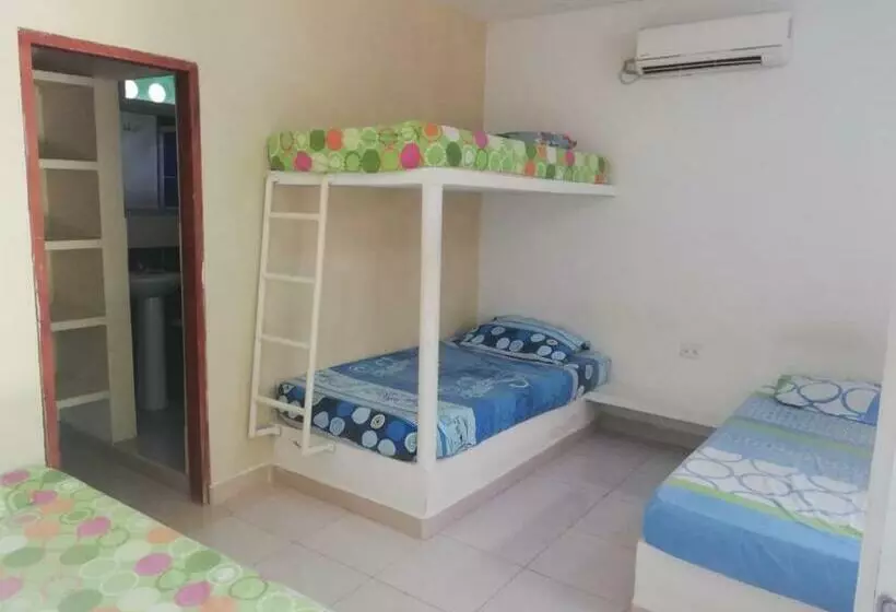 ユースホステル Cabañas Del Caribe La Bonga