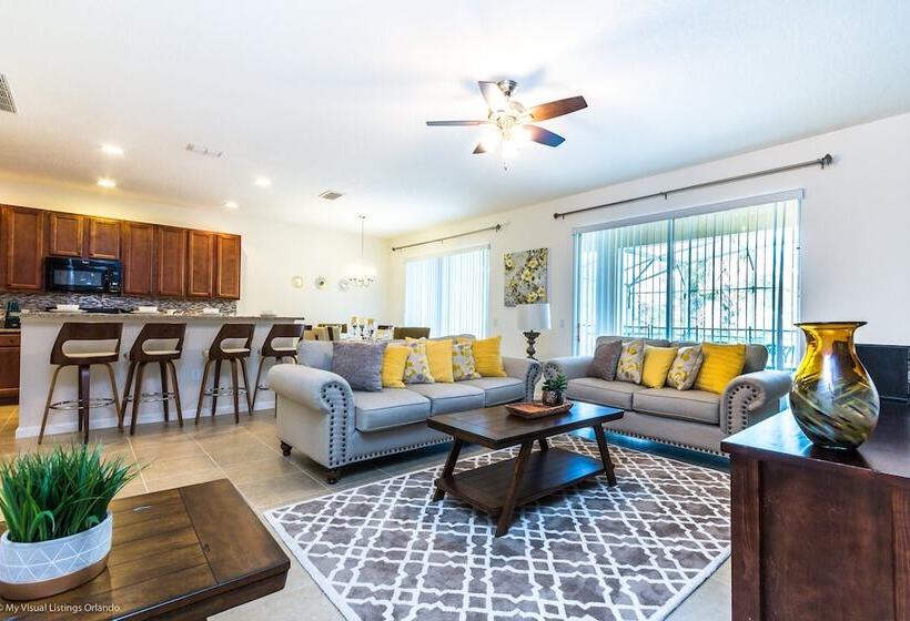 Classic 6bed 4ba Villa, Games, Pool, Spa 5244o