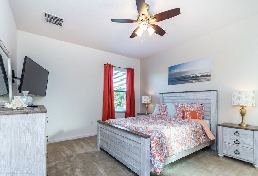 Classic 6bed 4ba Villa, Games, Pool, Spa 5244o