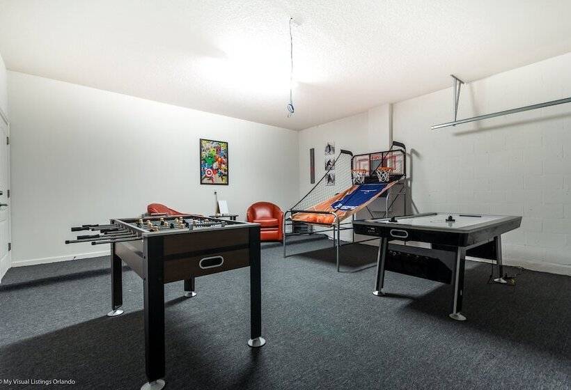 Classic 6bed 4ba Villa, Games, Pool, Spa 5244o