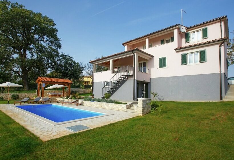 Modern And Luxury House, Situated On A Private Plot With Large Garden And Pool
