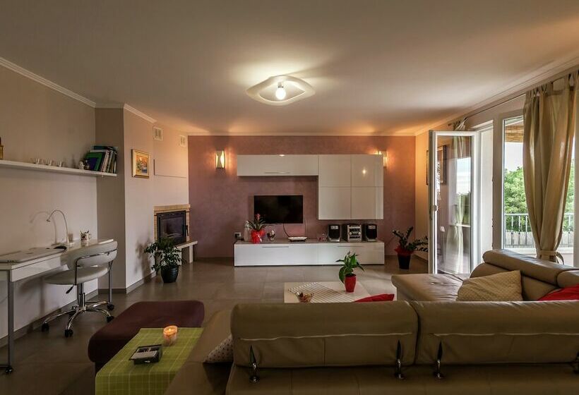 Modern And Luxury House, Situated On A Private Plot With Large Garden And Pool