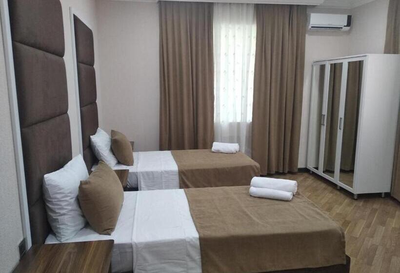 مُتل Allseasons Hotel Gabala With A Hot Outdoor Pool ,sauna And Waterfall