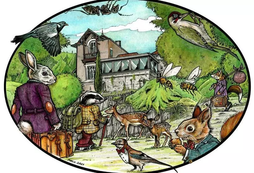 Hotelli La Garenne De Morestel