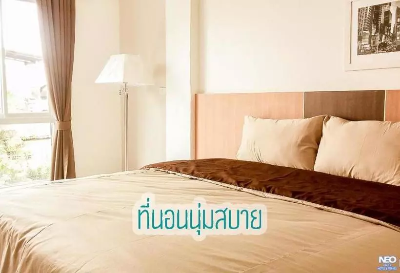 هتل Neo Km10โรงแรมที่พักใกล้สนามบินอู่ตะเภา แสมสาร สัตหีบ บ้านฉาง