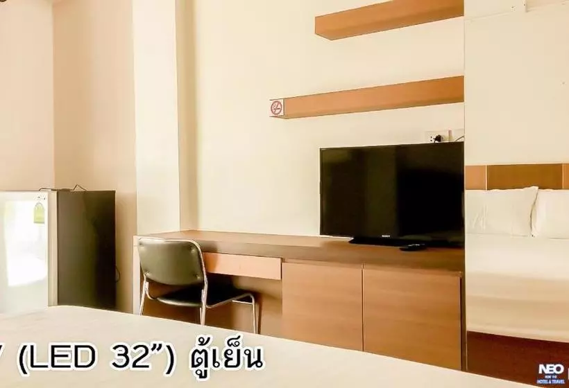 هتل Neo Km10โรงแรมที่พักใกล้สนามบินอู่ตะเภา แสมสาร สัตหีบ บ้านฉาง