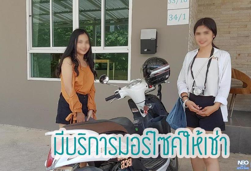 Hotel Neo Km10โรงแรมที่พักใกล้สนามบินอู่ตะเภา แสมสาร สัตหีบ บ้านฉาง