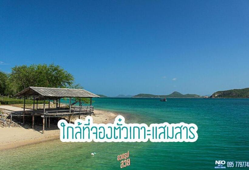 Hotel Neo Km10โรงแรมที่พักใกล้สนามบินอู่ตะเภา แสมสาร สัตหีบ บ้านฉาง