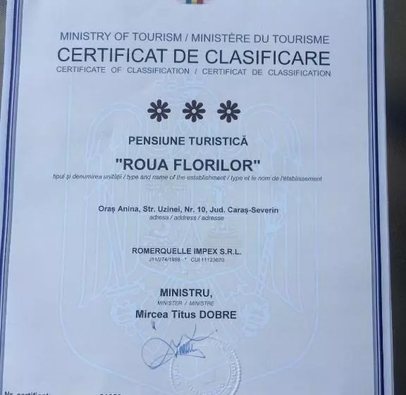 Pensiunea Roua Florilor