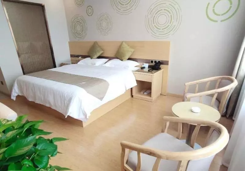 ホテル Greentree Inn Huainan Shannan New District Erzhong Business