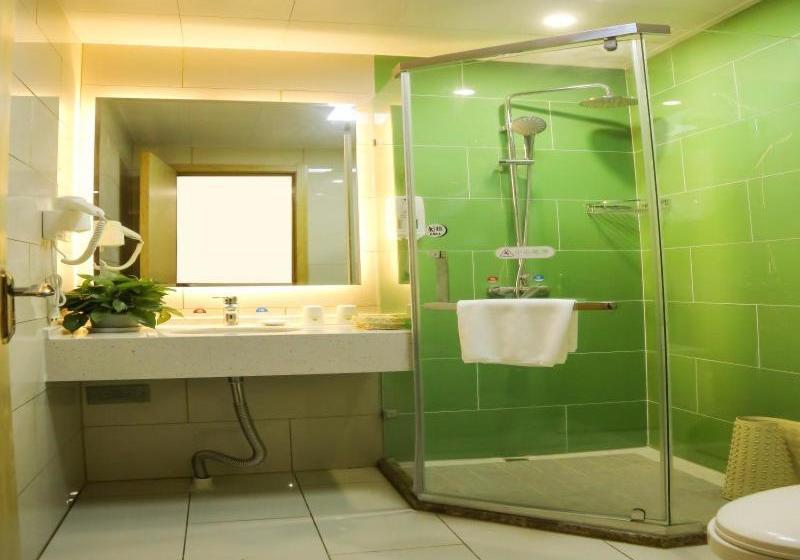 בית מלון כפרי Greentree Inn Nanjing Pukou District Qiaolin Express