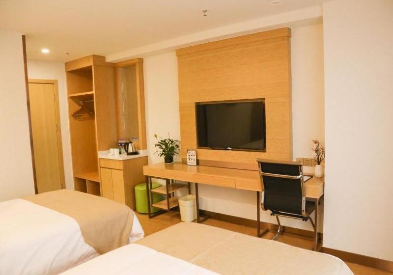 בית מלון כפרי Greentree Inn Nanjing Pukou District Qiaolin Express