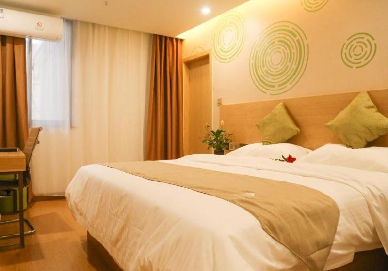 בית מלון כפרי Greentree Inn Nanjing Pukou District Qiaolin Express