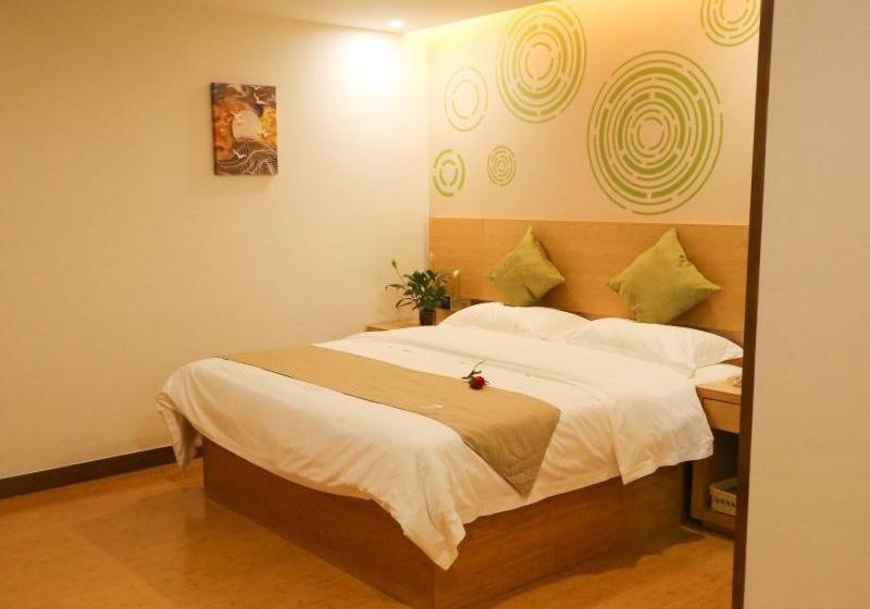 בית מלון כפרי Greentree Inn Nanjing Pukou District Qiaolin Express