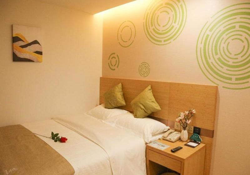 בית מלון כפרי Greentree Inn Nanjing Pukou District Qiaolin Express