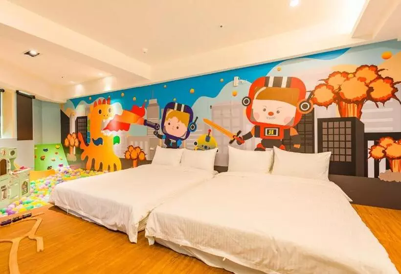 هتل 閣樂親子旅宿kids Fun
