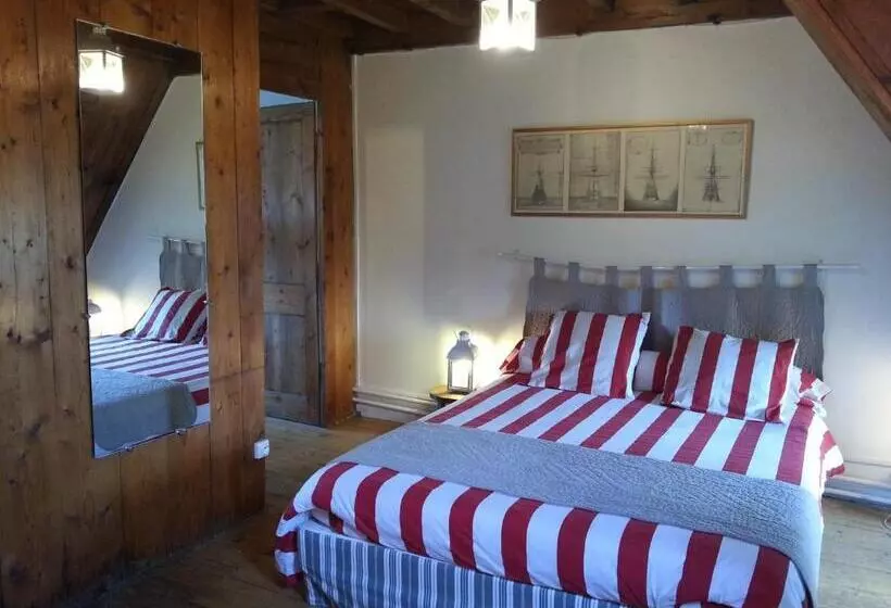 Aamiaismajoitus (B&B) Les Chambres Du Château Du Rozel