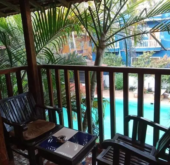 בית מלון כפרי Sea Breeze Village, Baga Goa