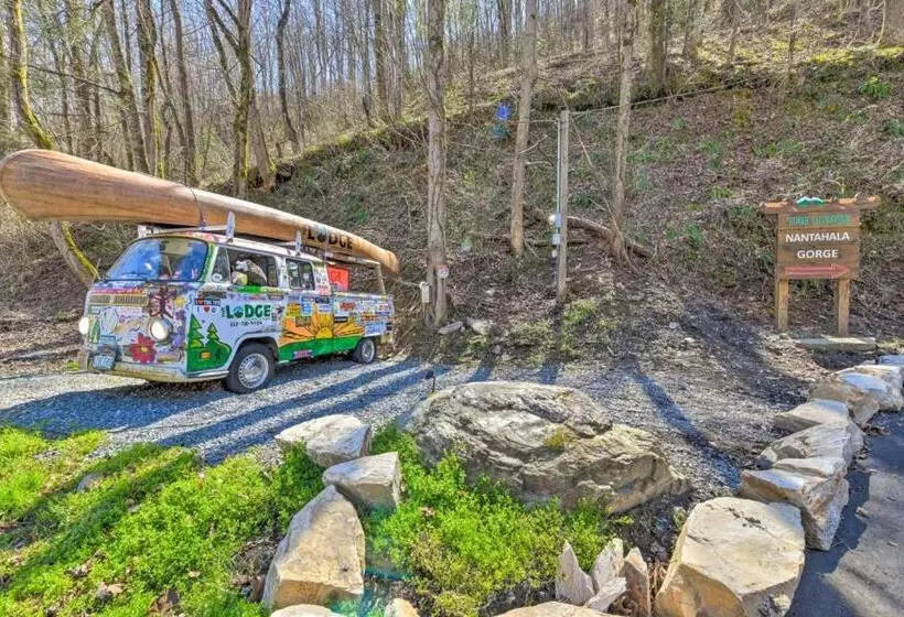 Retkeilymaja The Lodge Nantahala River