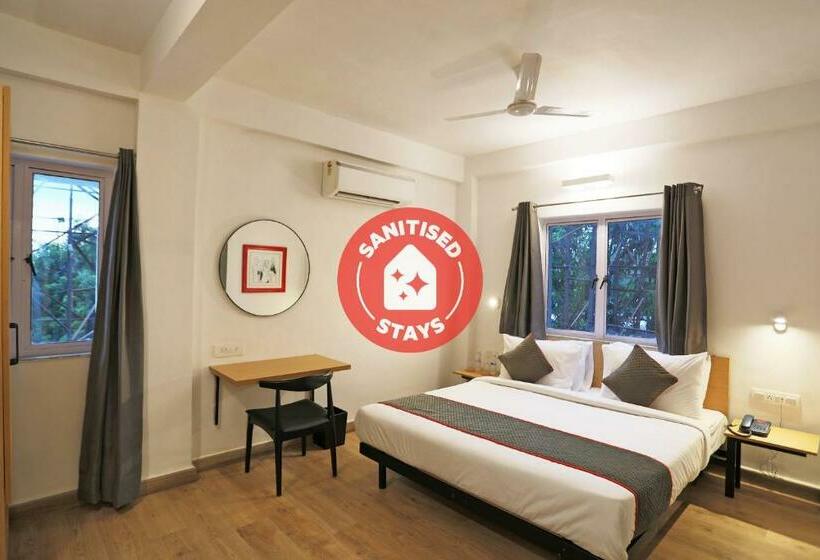 호텔 Vaccinated Staff Oyo Townhouse 195 Aarya Inn Salt Lake