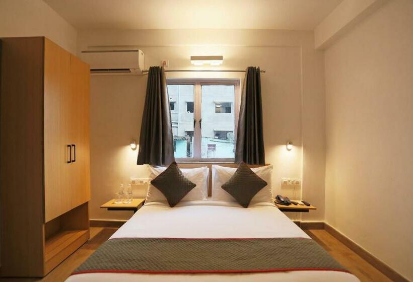 호텔 Vaccinated Staff Oyo Townhouse 195 Aarya Inn Salt Lake