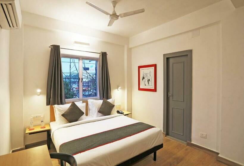 호텔 Vaccinated Staff Oyo Townhouse 195 Aarya Inn Salt Lake