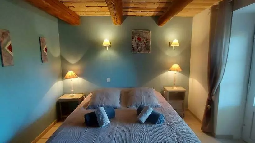 ペンション Chambre Malon Mas Bel Esperance