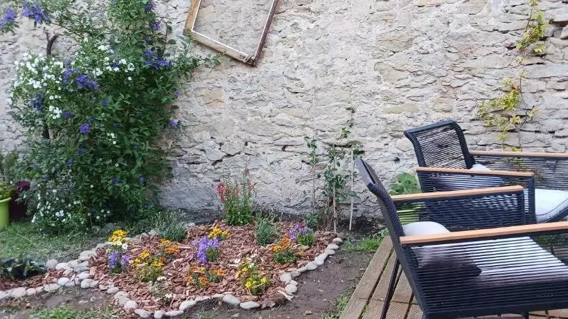 Aamiaismajoitus (B&B) Le 9 De Cour, Chambre Kiwi