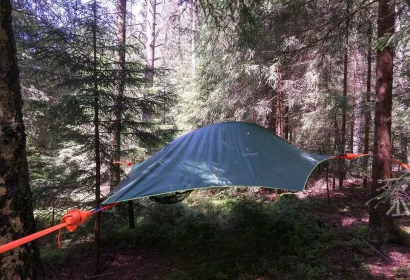 Aamiaismajoitus (B&B) Baumzelt Im Wald