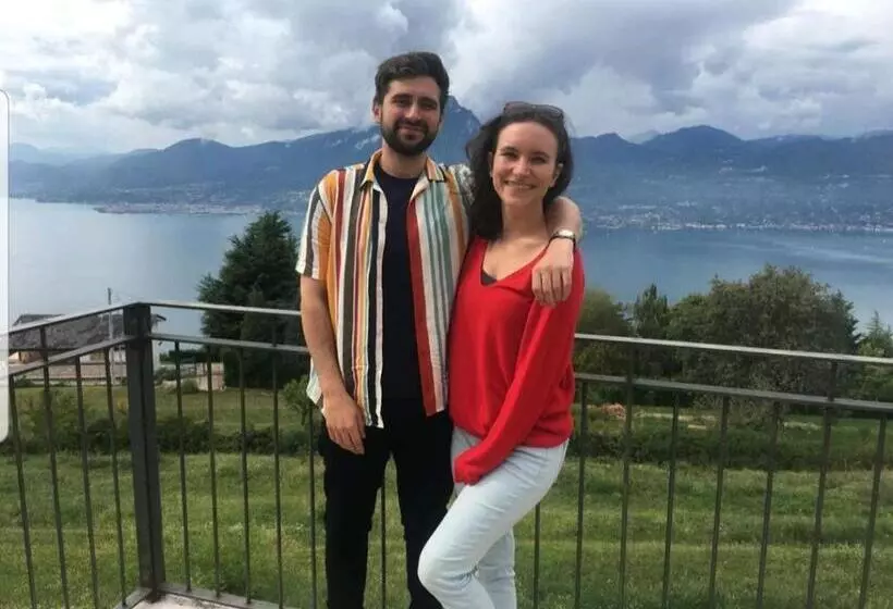 ベッドアンドブレックファースト Beb Da Paolo Con Vista Lago