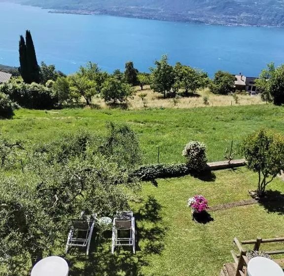 ベッドアンドブレックファースト Beb Da Paolo Con Vista Lago