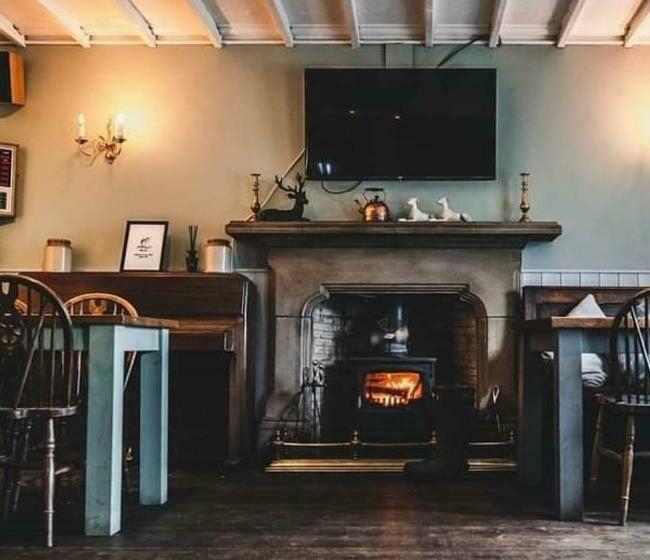 住宿加早餐  Peak District, The Greyhound Inn, Warslow Circa 1750