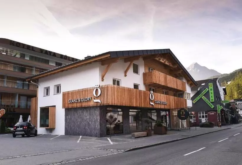住宿加早餐  Glanz & Glory Appartements Sölden