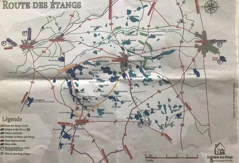 Aamiaismajoitus (B&B) Ferme Boisquillon