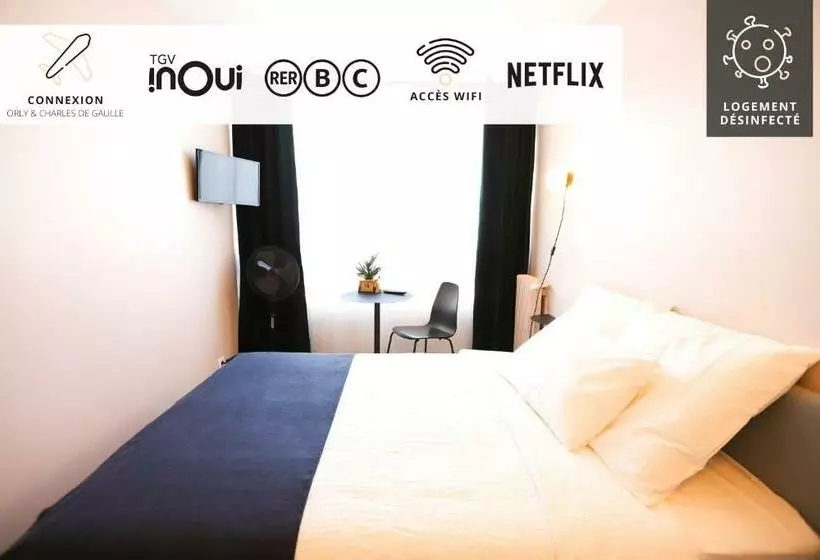 Majatalo Appartement Spacieux, Paris Centre 20min, Orly 20min, Disney 35min