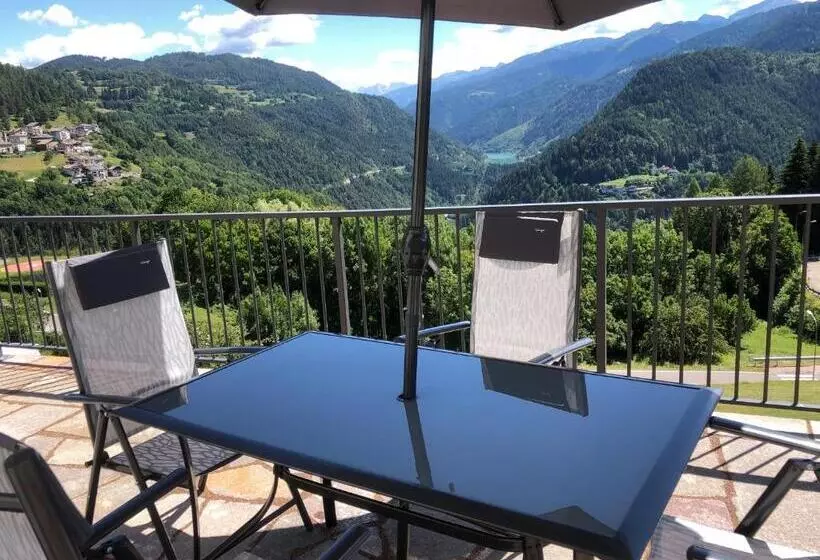 Aamiaismajoitus (B&B) B And B Nonna Rosa Vista Lagorai