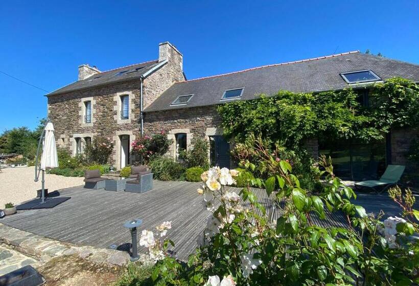 住宿加早餐 Demeure Du Porzou, Chambres D Hôtes De Charme Dans Demeure D Exception, Parc Paysager, Spa, Massages