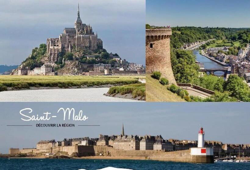 住宿加早餐 Le Fleurhon 11 D Honfleur, T2 En Résidence Avec Piscine, Wifi Et Parking Gratuits