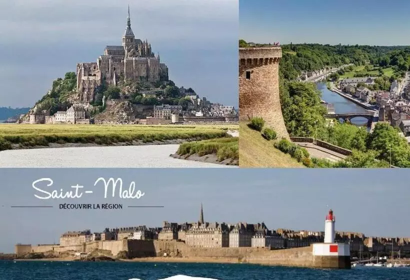 تختخواب و صبحانه Le Fleurhon 11 D Honfleur, T2 En Résidence Avec Piscine, Wifi Et Parking Gratuits