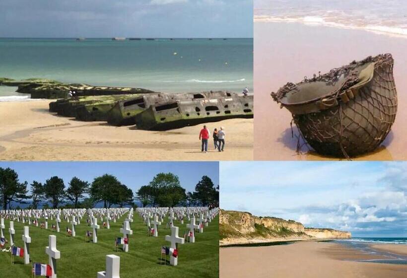 住宿加早餐 Le Fleurhon 11 D Honfleur, T2 En Résidence Avec Piscine, Wifi Et Parking Gratuits