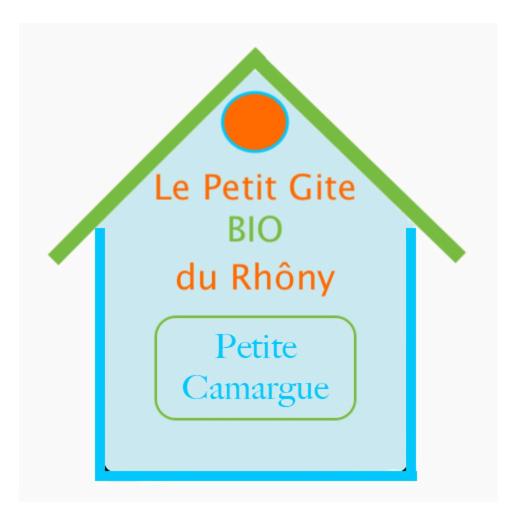 ベッドアンドブレックファースト Le Petit Gite Bio Du Rhôny