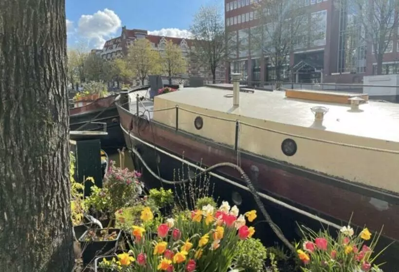 تختخواب و صبحانه Romantic Houseboat