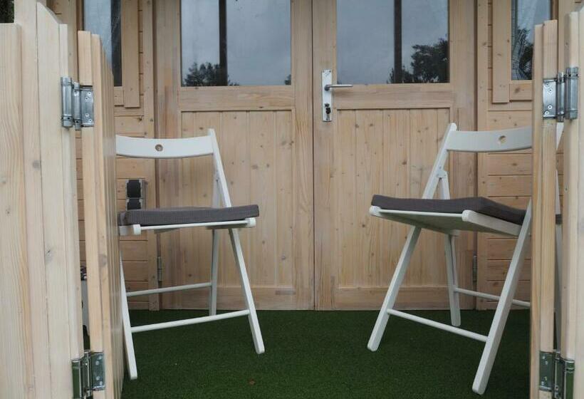 צימר Pipowagen Op Camperplaats Vechtdal