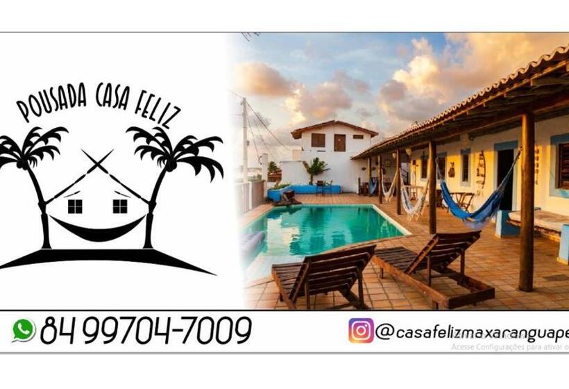 بنسيون Pousada Casa Feliz Maxaranguape