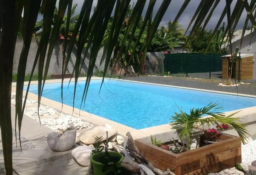 Aamiaismajoitus (B&B) Chambre D Hôte Coeur Coco Piscine