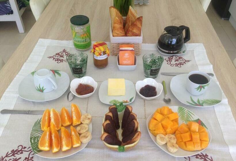 تختخواب و صبحانه Chambre D Hôte Coeur Coco Piscine